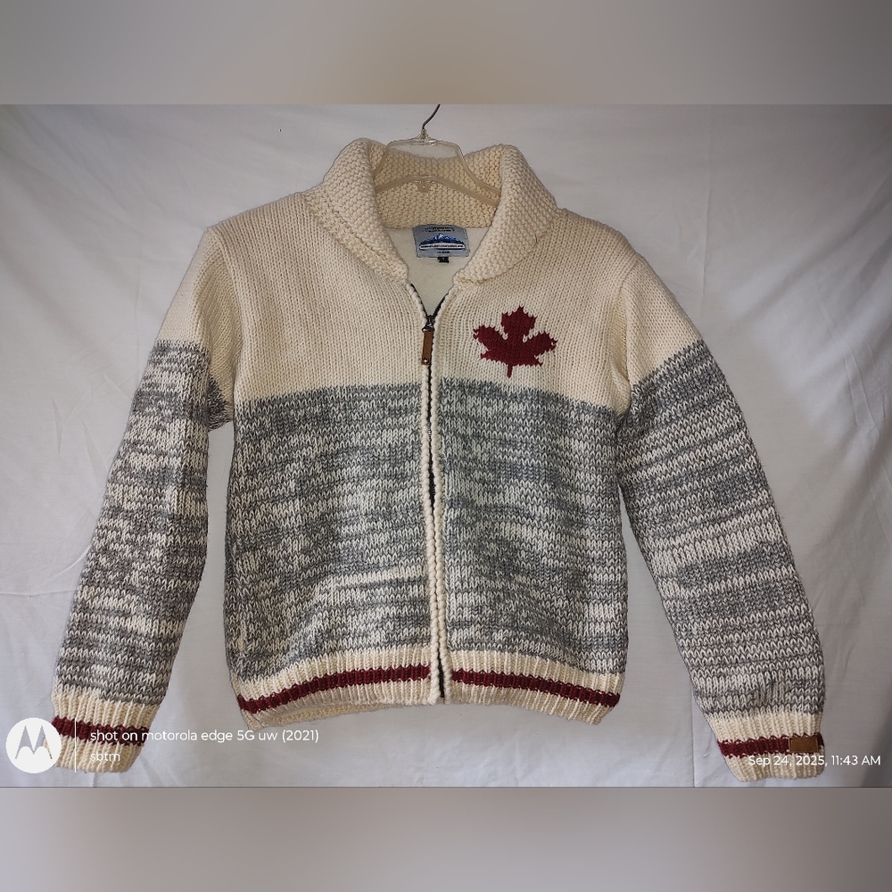 Arkimports Size Small 100% Wool Lined Canada Men Jacket Coat